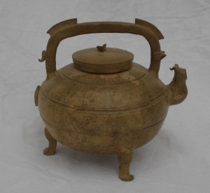 Celadon wine pot, 300 BC - courtesy Glade Antiques